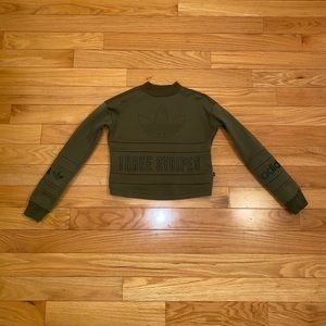 Adidas Three Stripe Sweatshirt